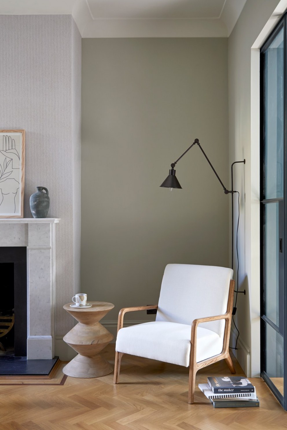 Between the Commons, SW11 | Reading corner | Interior Designers